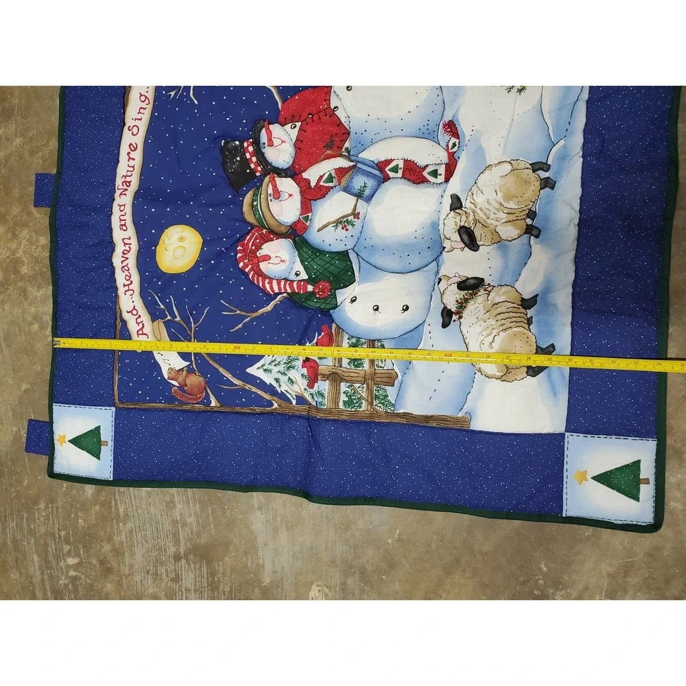 Share The Joy Snowman Wall Hanging Quilt Top Heaven And Nature‎ Sing
